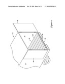 REINFORCED WOOD FLOORING WITH A DISCONTINUOUS GLUE PATTERN FOR TRUCK TRAILERS AND CONTAINERS diagram and image