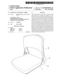 Chair device for person carrier diagram and image