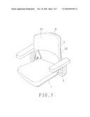 Chair device for person carrier diagram and image
