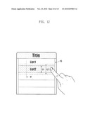 METHOD OF OPERATING A PORTABLE TERMINAL AND PORTABLE TERMINAL SUPPORTING THE SAME diagram and image