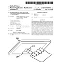 HAND-HELD DEVICE WITH ANCILLARY TOUCH ACTIVATED TRANSFORMATION OF ACTIVE ELEMENT diagram and image