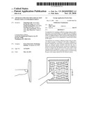 APPARATUS FOR TOUCHING REFLECTION IMAGE USING AN INFRARED SCREEN diagram and image