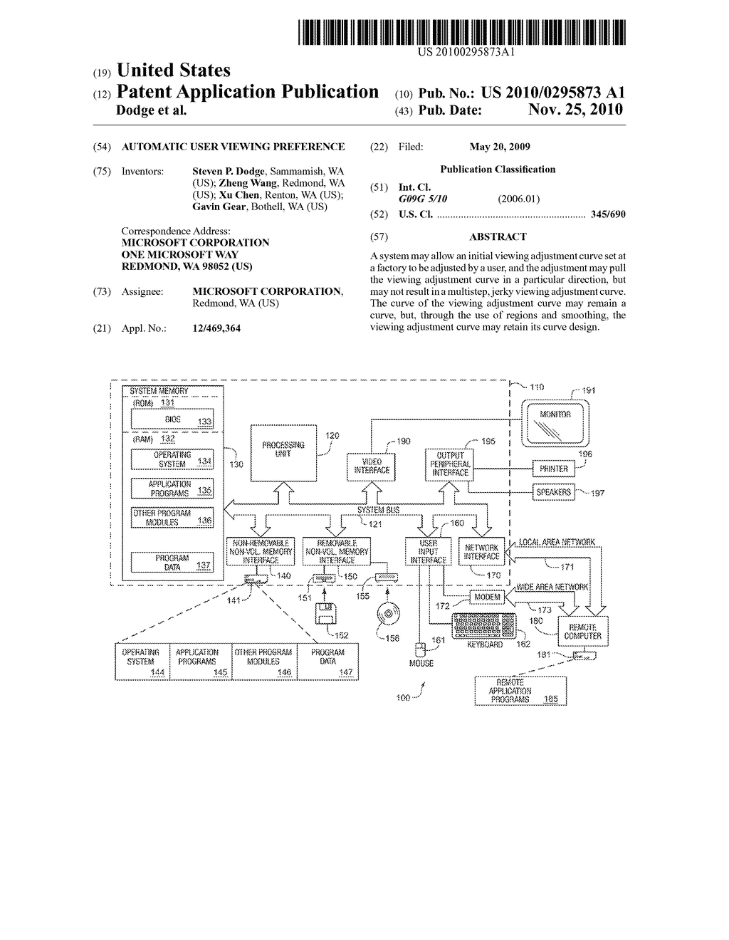 AUTOMATIC USER VIEWING PREFERENCE - diagram, schematic, and image 01