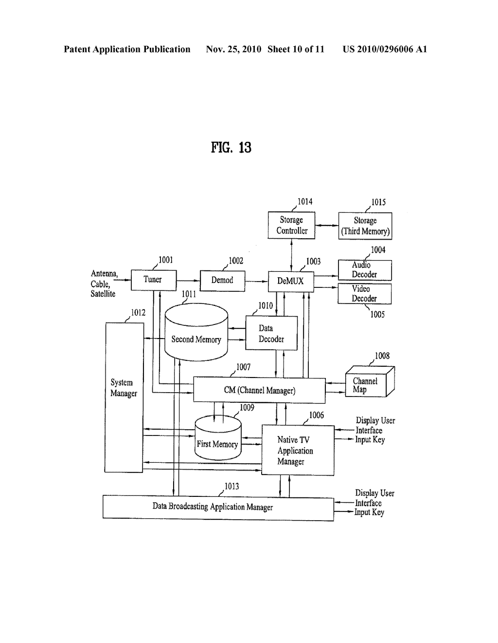 DIGITAL TELEVISION TRANSMITTING SYSTEM AND RECEIVING SYSTEM AND METHOD OF PROCESSING BROADCAST DATA - diagram, schematic, and image 11