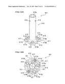 SHAFT STRUCTURE OF RETRACTABLE OUTER MIRROR diagram and image