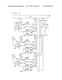 Control device of power supply circuit diagram and image