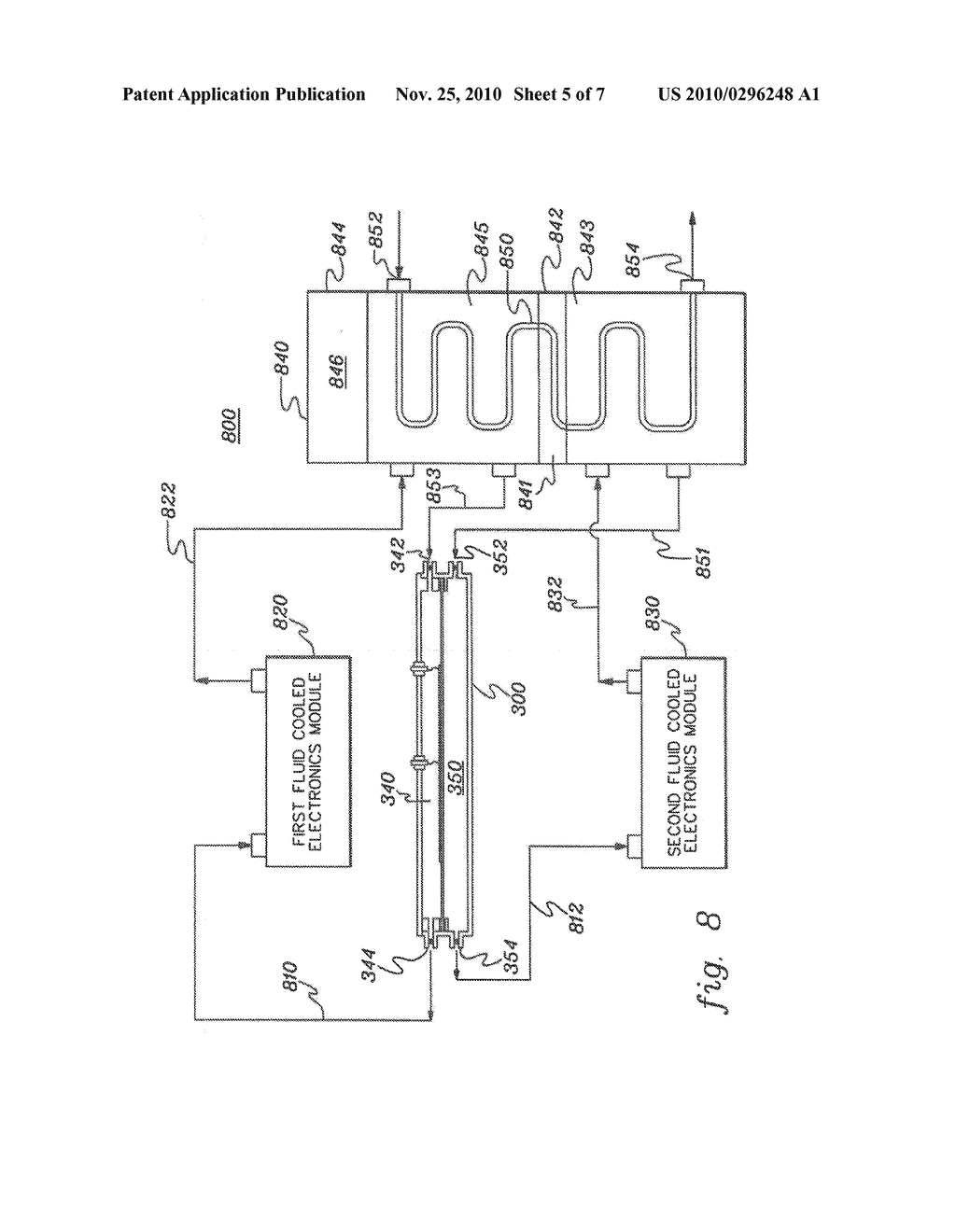 DUAL-CHAMBER FLUID PUMP FOR A MULTI-FLUID ELECTRONICS COOLING SYSTEM AND METHOD - diagram, schematic, and image 06