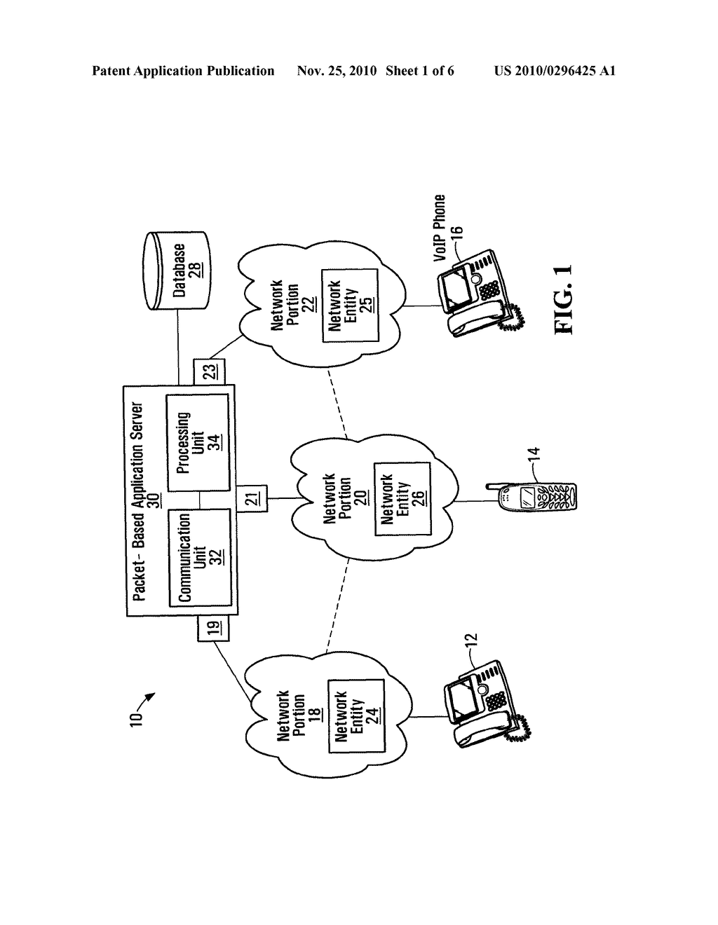 METHOD AND SYSTEM FOR ESTABLISHING A CONNECTION WITH A PACKET-BASED APPLICATION SERVER - diagram, schematic, and image 02