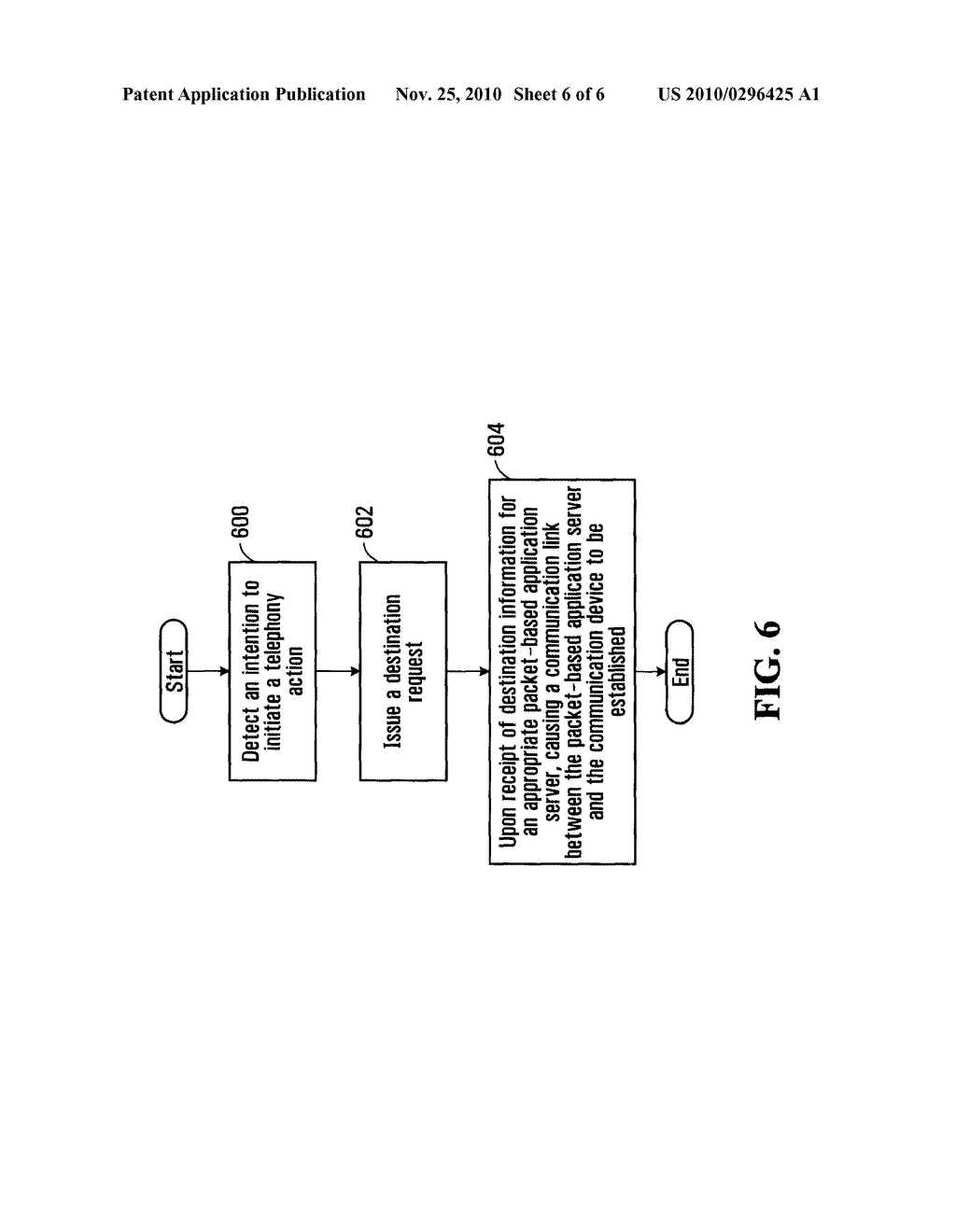 METHOD AND SYSTEM FOR ESTABLISHING A CONNECTION WITH A PACKET-BASED APPLICATION SERVER - diagram, schematic, and image 07