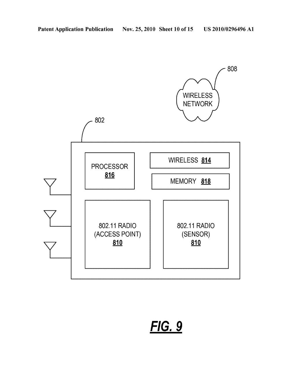 SYSTEMS AND METHODS FOR CONCURRENT WIRELESS LOCAL AREA NETWORK ACCESS AND SENSING - diagram, schematic, and image 11