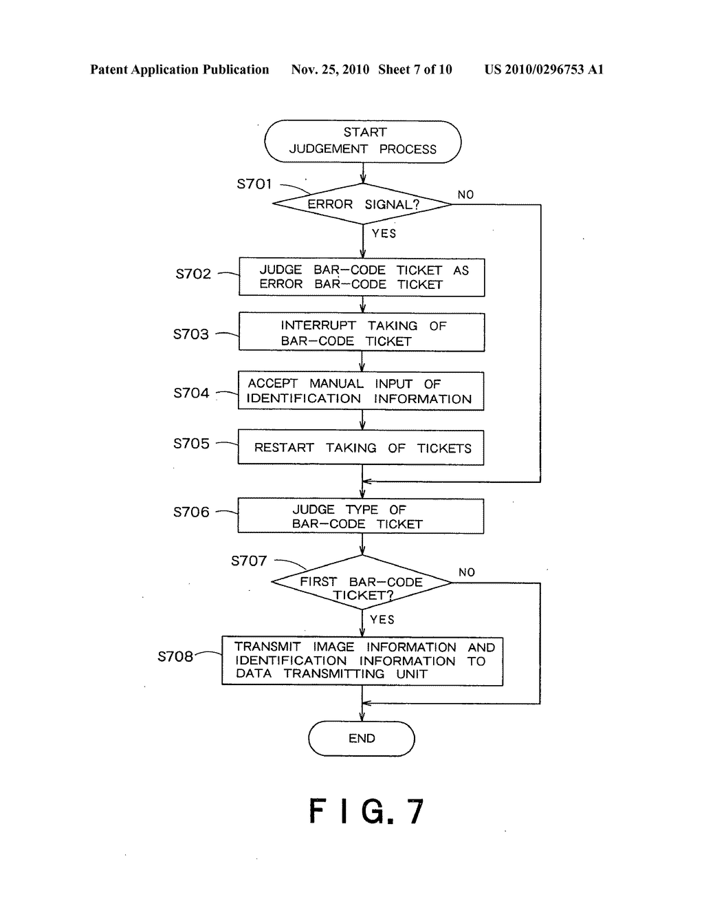BAR-CODE TICKET PROCESSING APPARATUS AND METHOD OF CONTROLLING BAR-CODE TICKET PROCESSING APPARATUS - diagram, schematic, and image 08