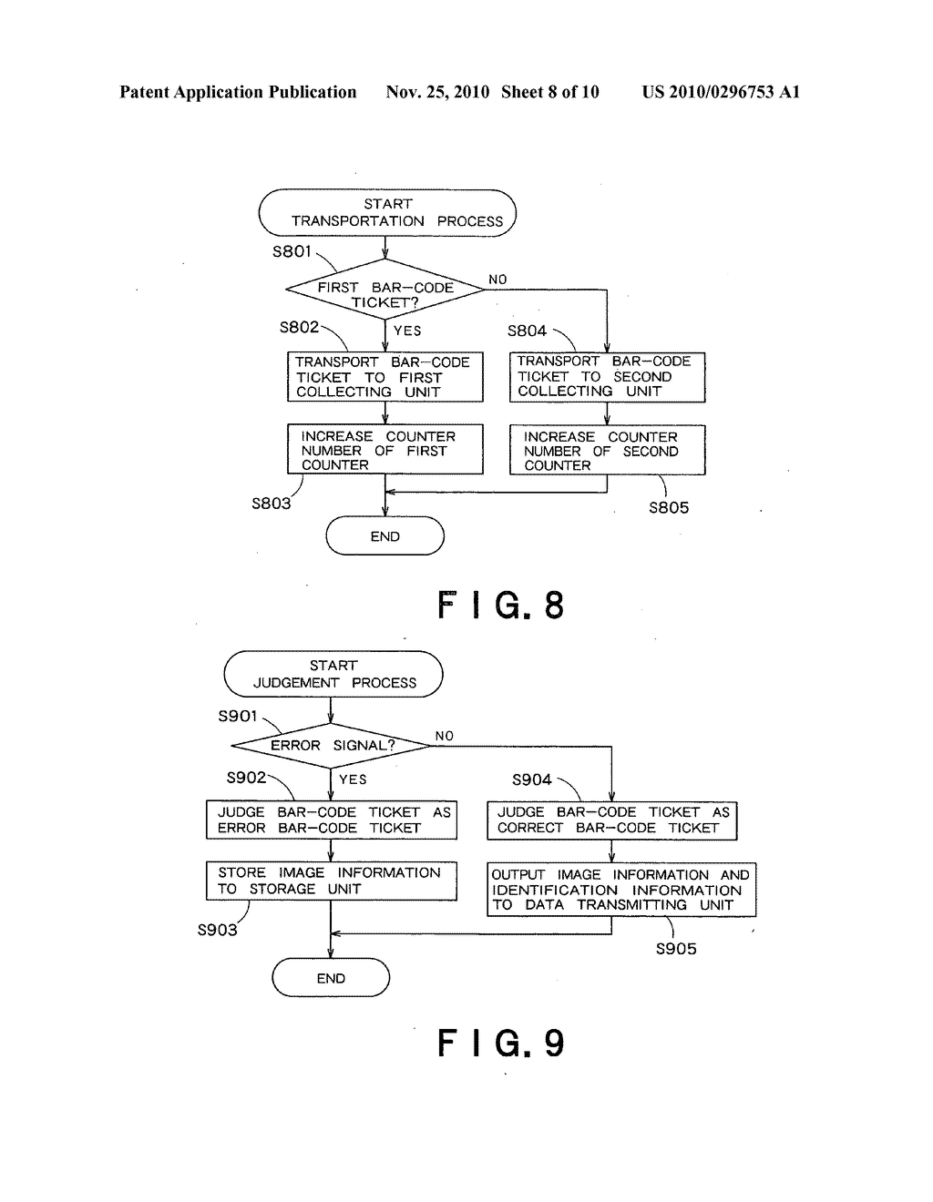 BAR-CODE TICKET PROCESSING APPARATUS AND METHOD OF CONTROLLING BAR-CODE TICKET PROCESSING APPARATUS - diagram, schematic, and image 09