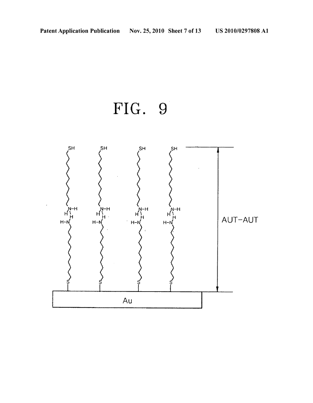 MOLECULAR ELECTRONIC DEVICE INCLUDING ORGANIC DIELECTRIC THIN FILM AND METHOD OF FABRICATING THE SAME - diagram, schematic, and image 08