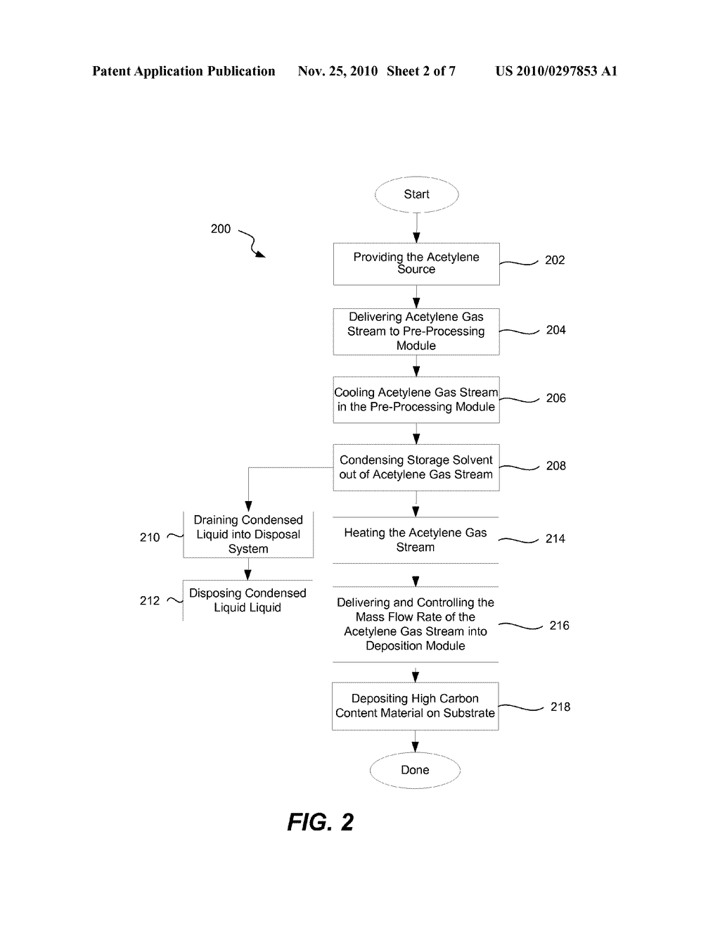 METHOD FOR PURIFYING ACETYLENE GAS FOR USE IN SEMICONDUCTOR PROCESSES - diagram, schematic, and image 03