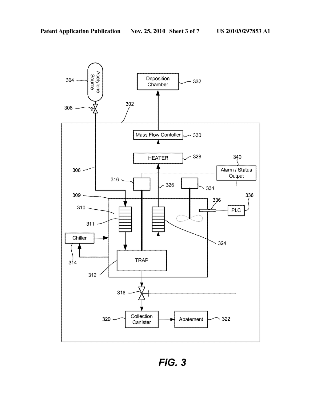 METHOD FOR PURIFYING ACETYLENE GAS FOR USE IN SEMICONDUCTOR PROCESSES - diagram, schematic, and image 04