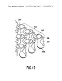 SUBSTRATE CONNECTING CONNECTOR AND SEMICONDUCTOR DEVICE SOCKET, CABLE CONNECTOR, AND BOARD-TO-BOARD CONNECTOR HAVING SUBSTRATE CONNECTING CONNECTOR diagram and image