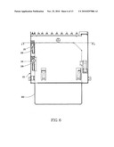 Card connector capable of detecting card entry diagram and image