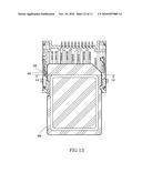 Card connector capable of detecting card entry diagram and image