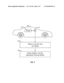 Portable Device with a Vehicle driver Detection diagram and image