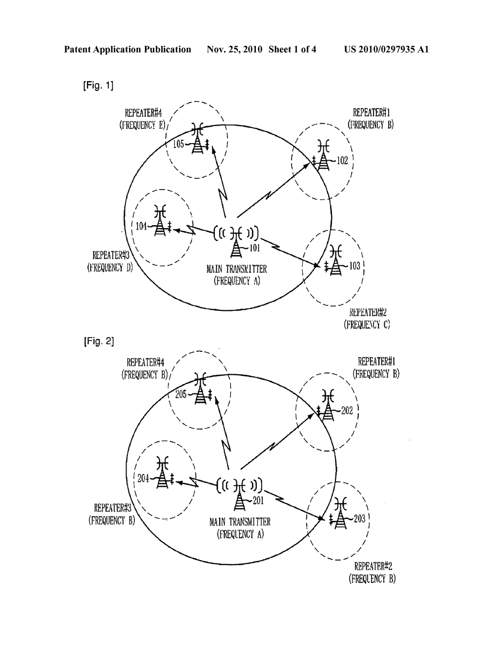 APPARATUS AND METHOD FOR SYNCHRONIZING FREQUENCY IN DISTRIBUTED REPEATER - diagram, schematic, and image 02