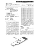 BIOARRAY CHIP REACTION APPARATUS AND ITS MANUFACTURE diagram and image