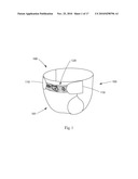 Wearable Absorbent Articles With Bonded And Printed Fibrous Materials diagram and image