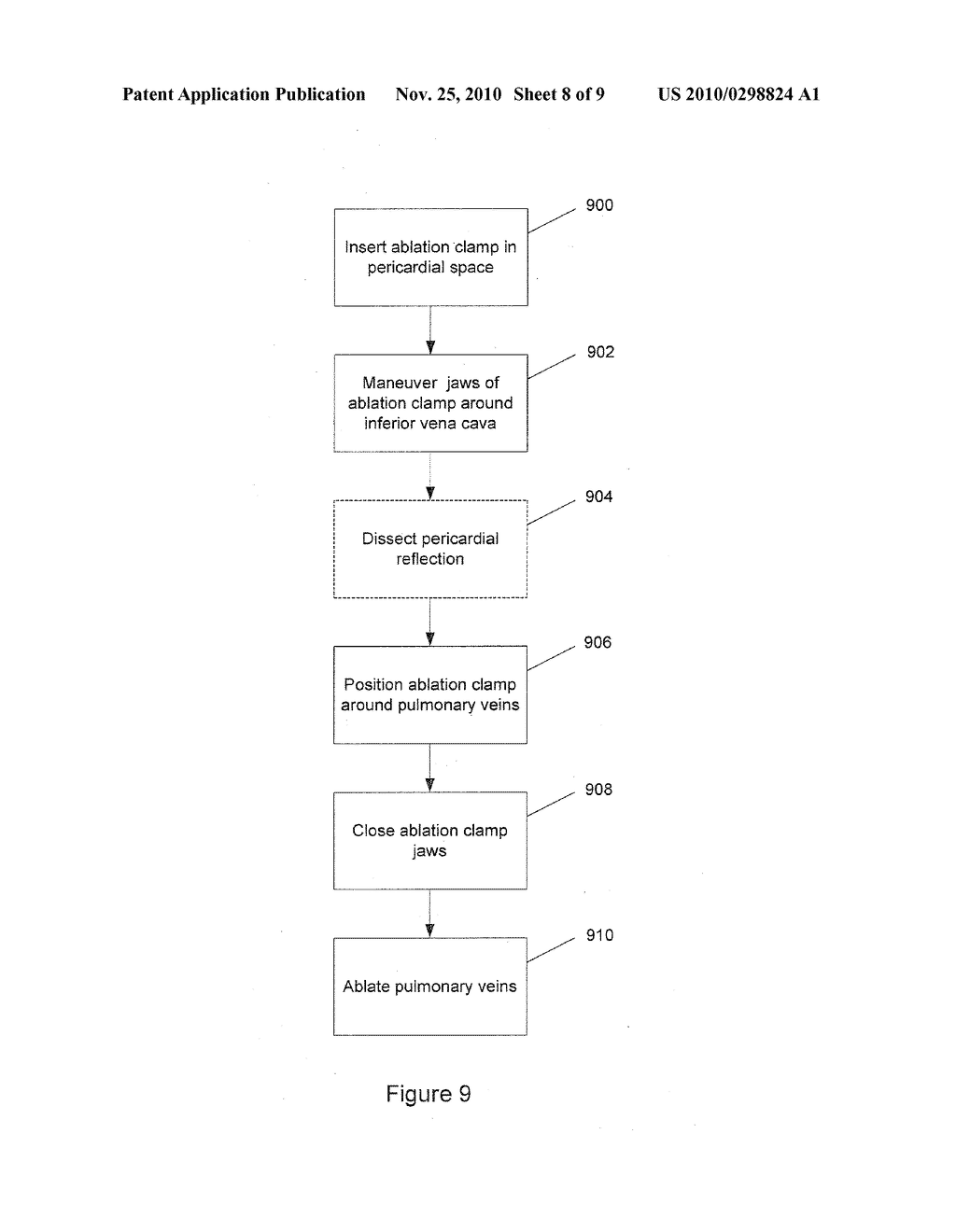 Bipolar Ablation Device, System and Method for Minimally Invasive Isolation of Pulmonary Veins in a Sub-Xiphoid Approach - diagram, schematic, and image 09