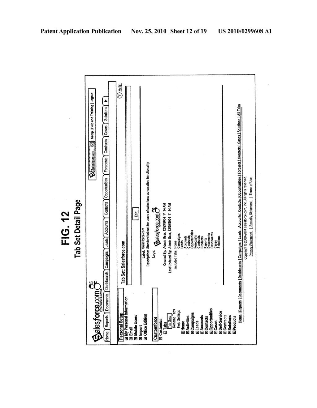 SYSTEMS AND METHODS FOR IMPLEMENTING MULTI-APPLICATION TABS AND TAB SETS - diagram, schematic, and image 13