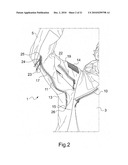 GARMENT HAVING ROLL-UP AND STOW SLEEVES diagram and image