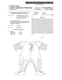 Expandable children garment with an improved adjustable feature diagram and image