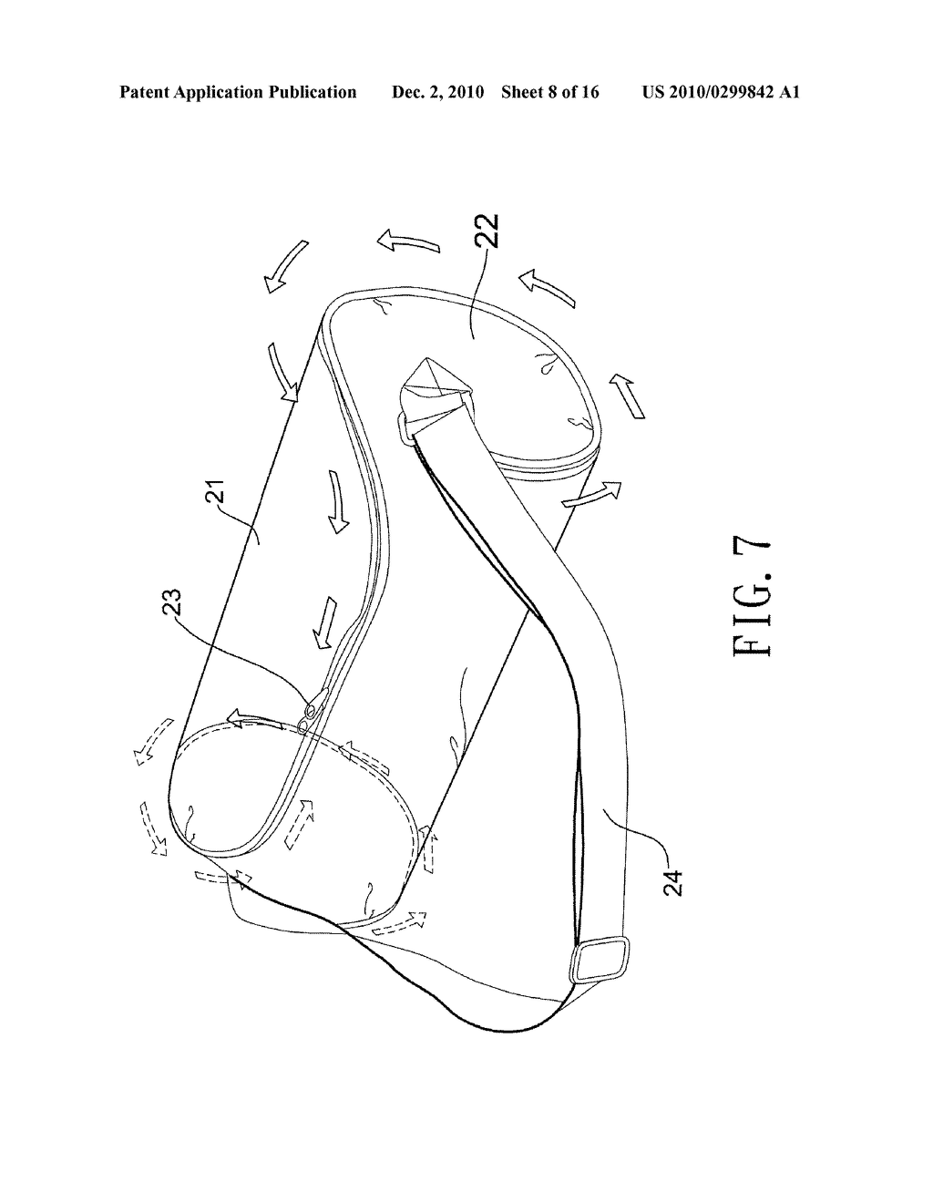 SELF-ENCLOSABLE INFLATABLE MATTRESS - diagram, schematic, and image 09