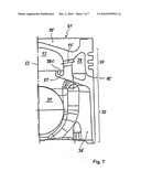 COOLING DUCT PISTON FOR AN INTERNAL COMBUSTION ENGINE diagram and image