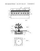 Structural Modules With Absorbent Elements For Drainage and Irrigation diagram and image