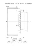 MECHANICAL LOCKING OF FLOOR PANELS WITH A FLEXIBLE BRISTLE TONGUE diagram and image