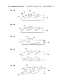 MECHANICAL LOCKING OF FLOOR PANELS WITH A FLEXIBLE BRISTLE TONGUE diagram and image