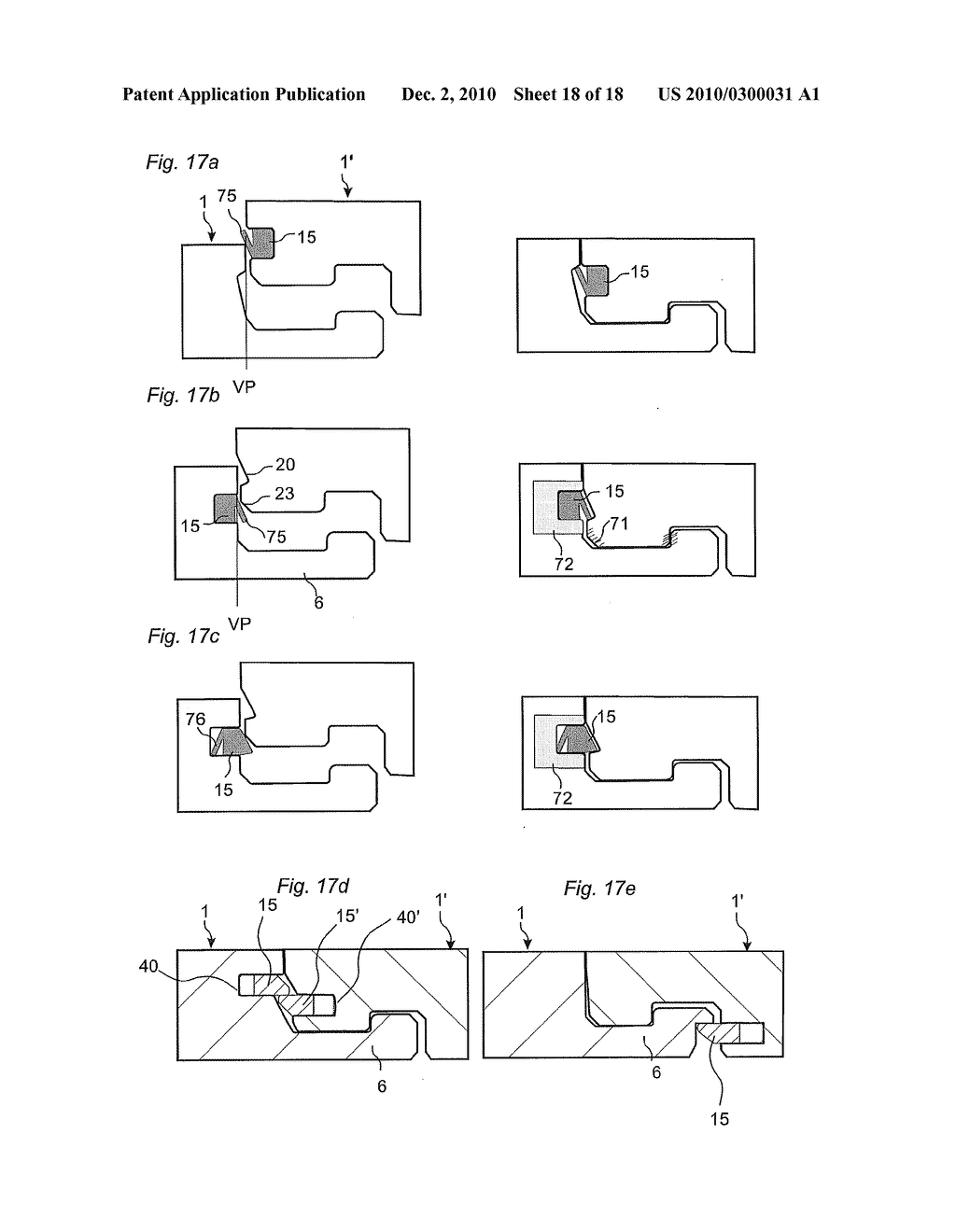 MECHANICAL LOCKING OF FLOOR PANELS WITH A FLEXIBLE BRISTLE TONGUE - diagram, schematic, and image 19