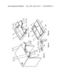 COMPUTER DESK WITH A DRAWER CONNECTED WITH ELBOW SUPPORT BOARDS diagram and image