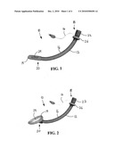 NASAL AIRWAY MANAGEMENT DEVICE WITH INFLATABLE SUPRAGLOTTIC LARYNGEAL CUFF diagram and image