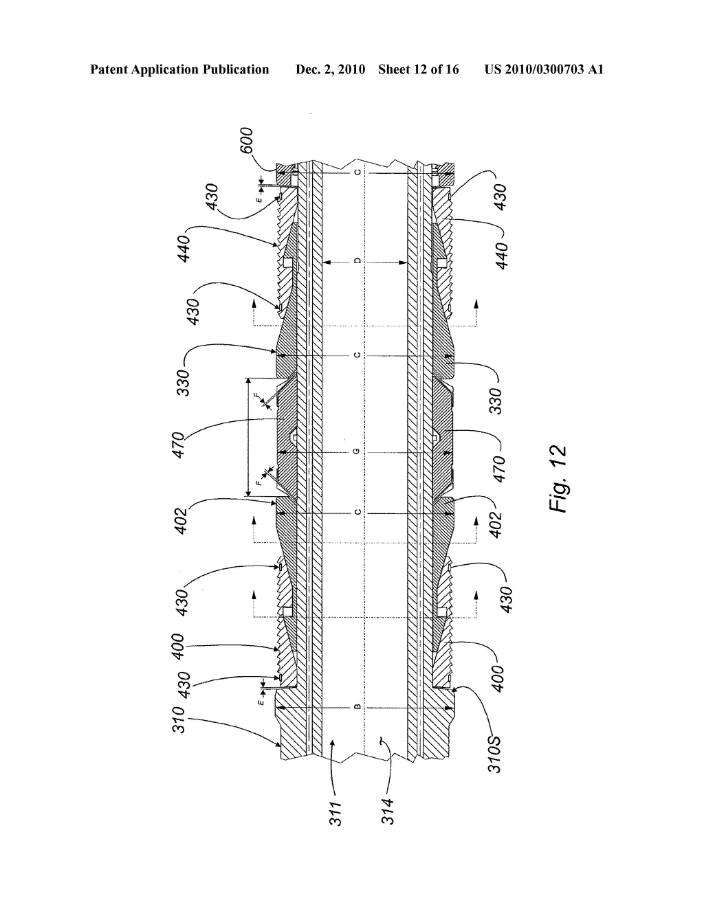 PRESSURE ACTUABLE DOWNHOLE TOOL AND A METHOD FOR ACTUATING THE SAME - diagram, schematic, and image 13