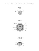 ELECTRIC-WIRE CABLE EQUIPPED WITH FOAMED INSULATOR diagram and image