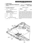 ELECTRONIC APPARATUS AND REINFORCING COMPONENT diagram and image