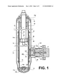 HYDRAULIC VARIABLE SHOCK ABSORBER WITH FLOW CONTROL VALVE diagram and image