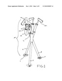 Auxiliary golf club holder diagram and image