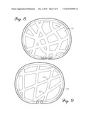 Reinforced Golf Bag Bottom diagram and image