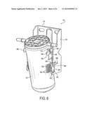 FILTER WITH QUICK ATTACHMENT FEATURES diagram and image