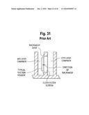 Backwash assembly and method having a rotating backwash arm for cleaning cloth filter media diagram and image