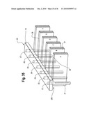 Backwash assembly and method having a rotating backwash arm for cleaning cloth filter media diagram and image