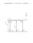 Modular utility rack diagram and image