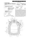 HIGH-HEAT-RETENTION LADLE FOR CARRYING MOLTEN ALUMINUM diagram and image