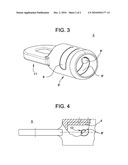 DEVICE FOR LAYING A CABLE HARNESS IN AN AIRCRAFT diagram and image